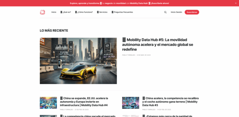 MobilityDataHub.io: Your Source for Insights on Autonomous Vehicles and Electric Mobility