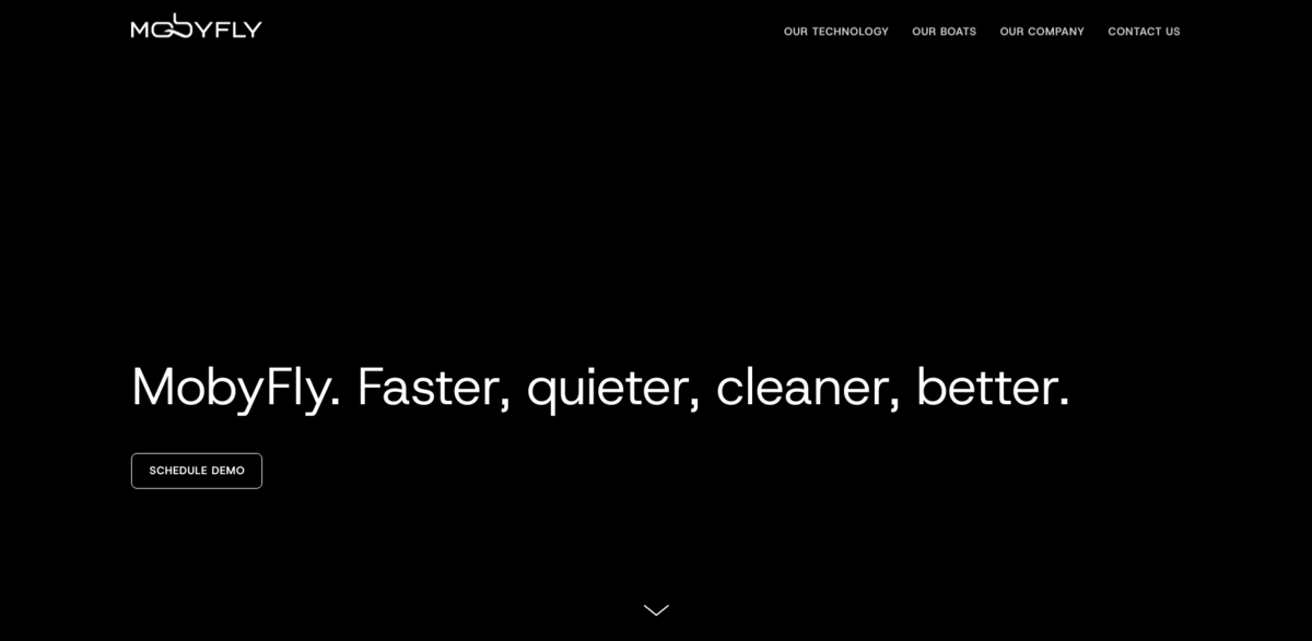 MobyFly hydrofoil boats