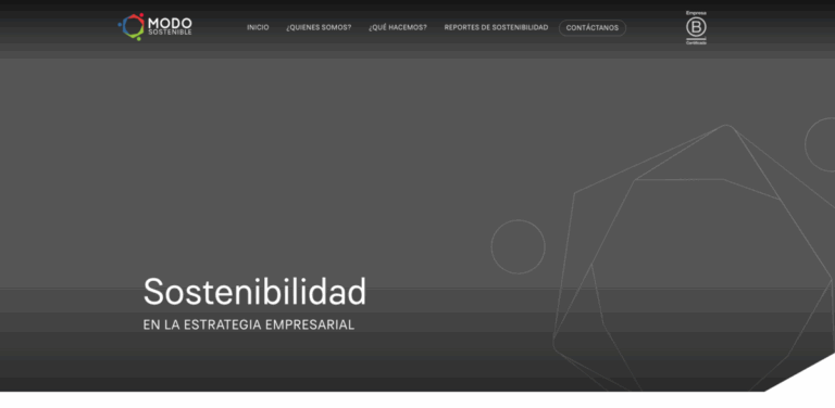 Modo Sostenible: Integrating Sustainability into Business Strategy