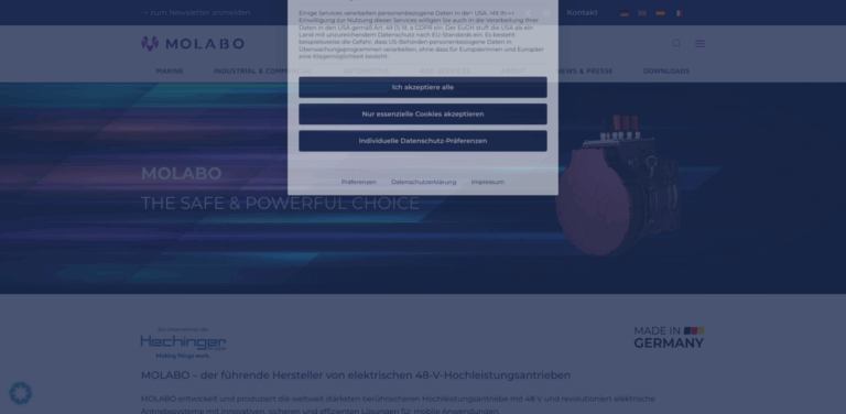 MOLABO: Leading the Charge in 48-V Electric Drive Solutions