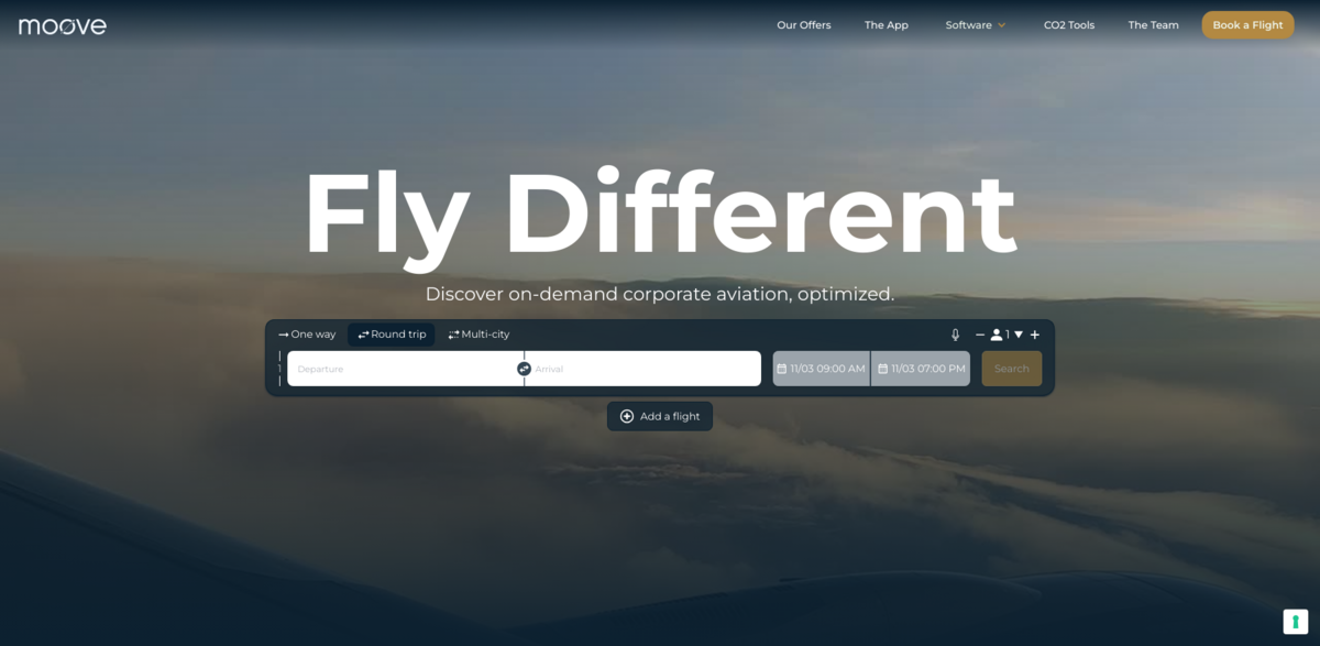 Moove corporate aviation