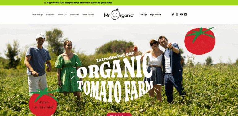 Mr Organic: Authentic Italian Organic Food for a Healthier Planet