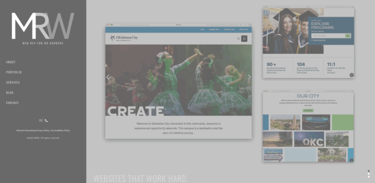 MRW Connected, Inc.: Crafting Mission-Driven Websites for Impactful Organizations