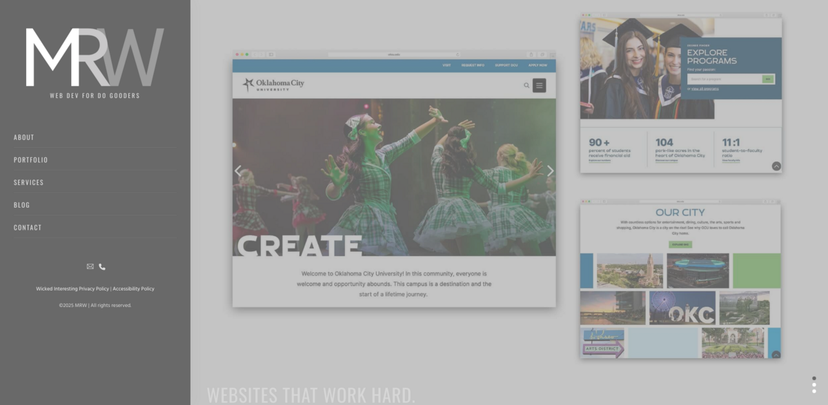 mission-driven web development