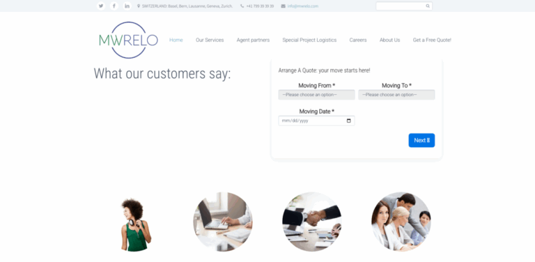 MW Relo: Your Trusted Relocation Service Provider in Switzerland