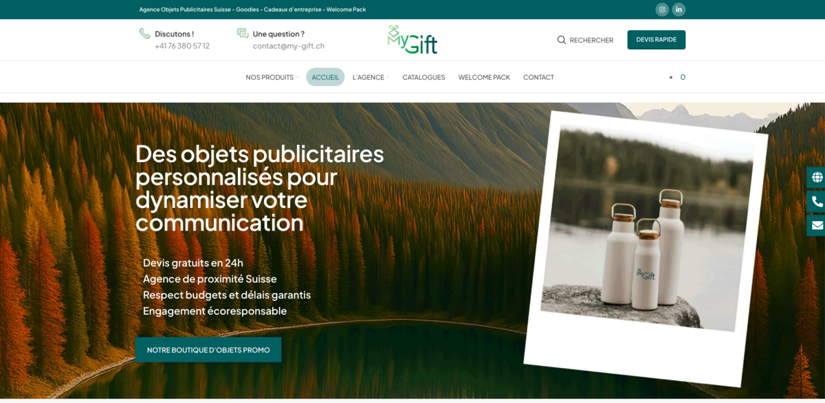 MyGift: Your Go-To Agency for Personalized Promotional Items in Switzerland