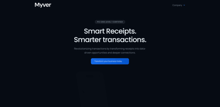 Myver: Transforming Receipts into Data-Driven Business Insights