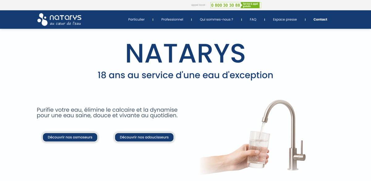 NATARYS water purification