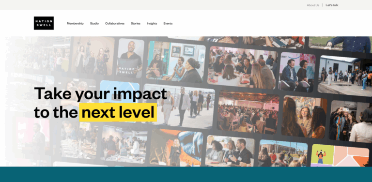 NationSwell: A Community for Impact Leaders Driving Change