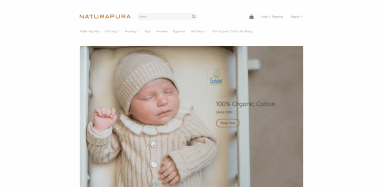NaturaPura: Organic Cotton Products for Babies and Toddlers