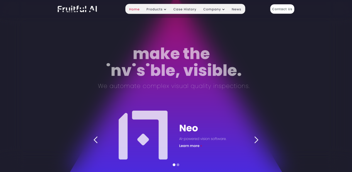 AI visual quality inspection