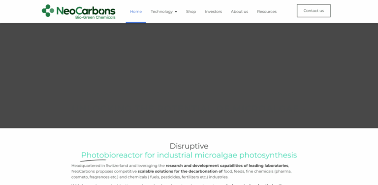 NeoCarbons: Transforming CO2 into Valuable Biochemicals with Innovative Technology