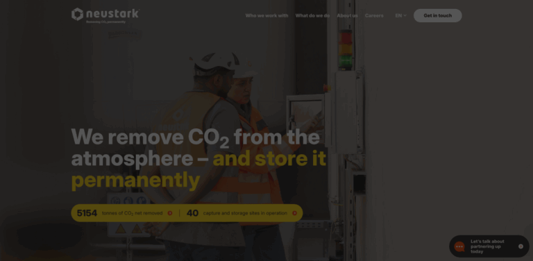 Neustark Project: Transforming Demolished Concrete into a Carbon Sink