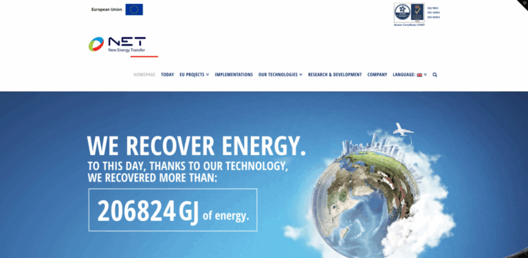 New Energy Transfer Sp. z o.o.: Transforming Waste Heat into Valuable Resources