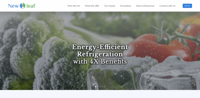 New Leaf Dynamic Technologies: Eco-Friendly Refrigeration Solutions for a Sustainable Future