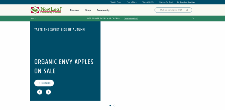 New Leaf: Your Community-Centered Market for Organic Goodness