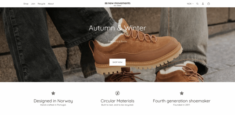 New Movements – Oslo: Sustainable Footwear for Every Season