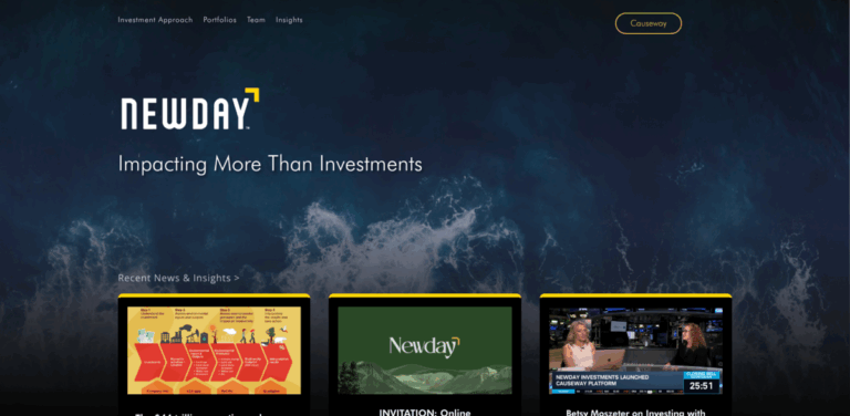 Newday: Investing for Positive Impact and Values Alignment