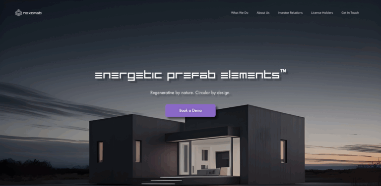 NEXOFAB™: Transforming Waste Plastics into Sustainable Building Solutions