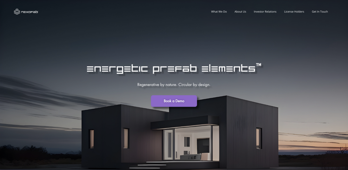 NEXOFAB sustainable building