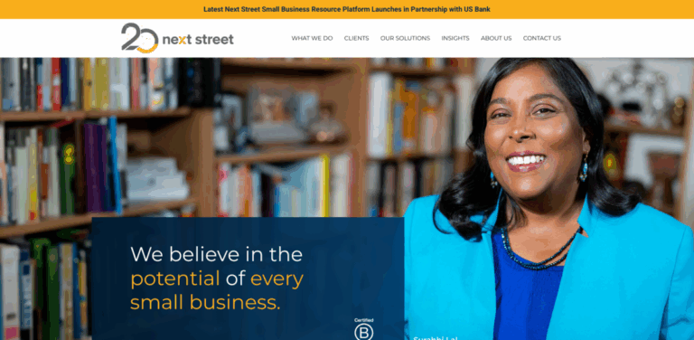 Next Street: Empowering Small Businesses Through Strategic Support