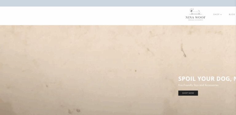 Nina Woof: Eco-Friendly Luxury Accessories for Pets