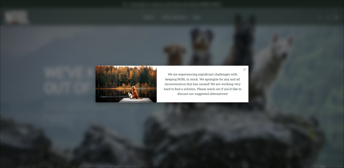 NOBL Foods pet nutrition