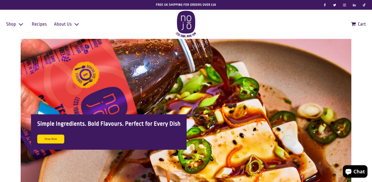 Nojo London sauces