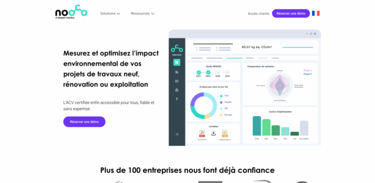 Nooco by Deepki: A Platform for Measuring and Optimizing Environmental Impact in Construction