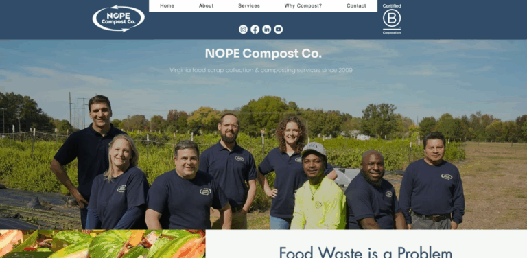 NOPE Compost Co. Transforms Food Waste into Nutrient-Rich Compost