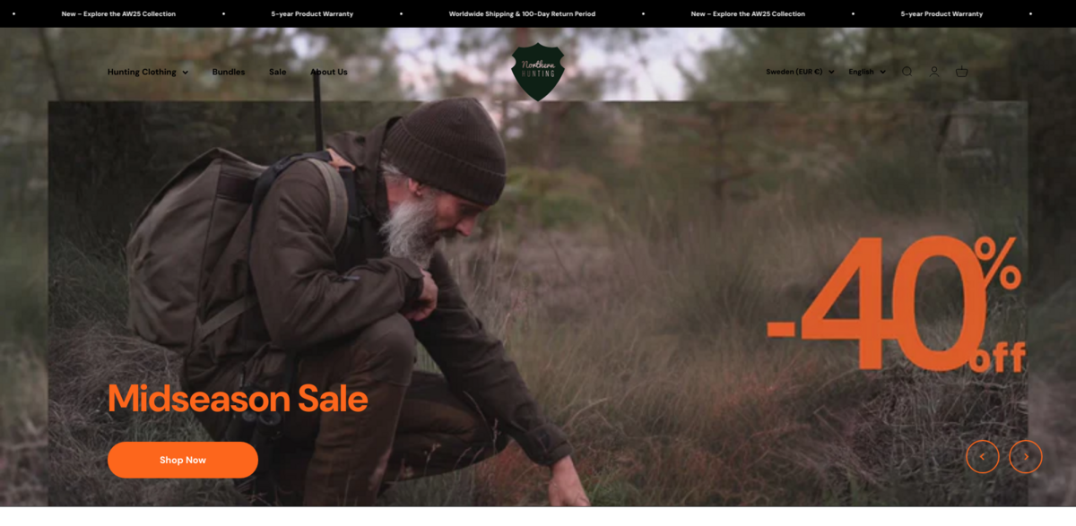 Northern Hunting Black Month Deals