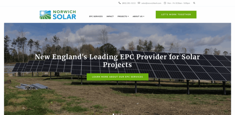 Norwich Solar: Transforming Underutilized Land into Clean Energy Solutions