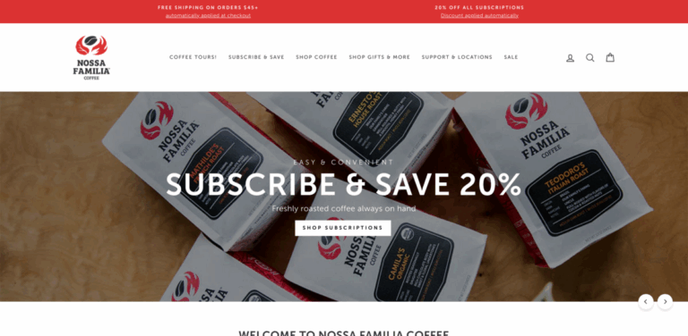 Nossa Familia Coffee: Ethical Farm-Direct Coffee Roasting from Brazil