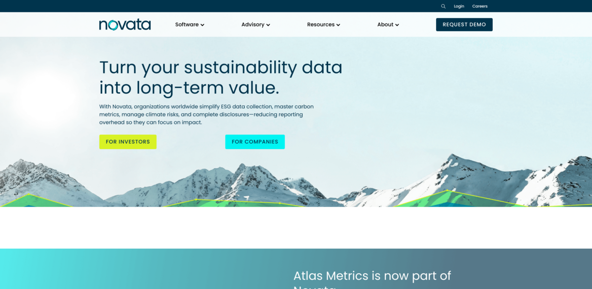 Novata sustainability management