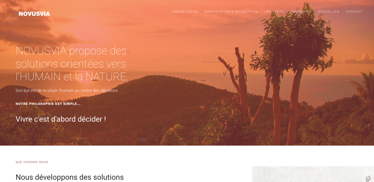 NOVUSVIA sustainability solutions