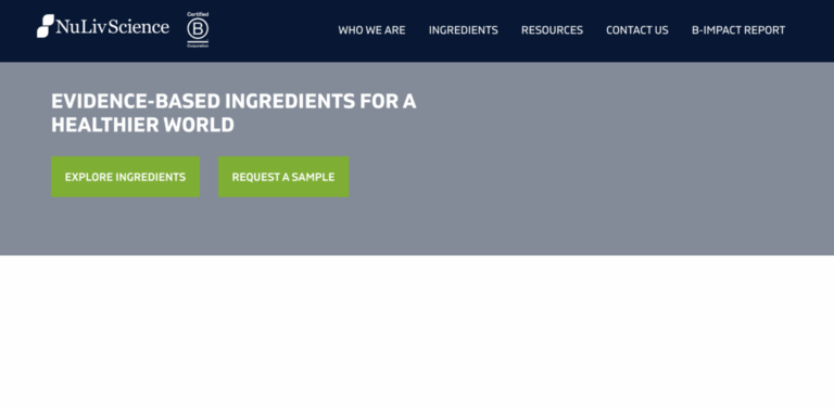 NuLiv Science: Unlocking Nature’s Potential Through Evidence-Based Supplements