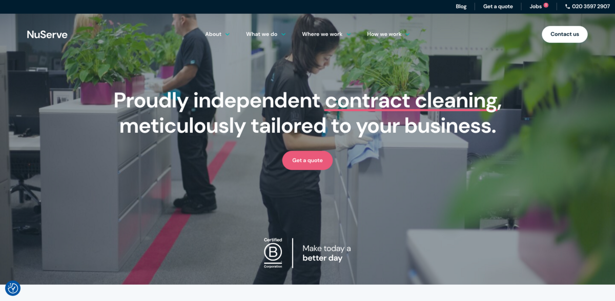 NuServe commercial cleaning services