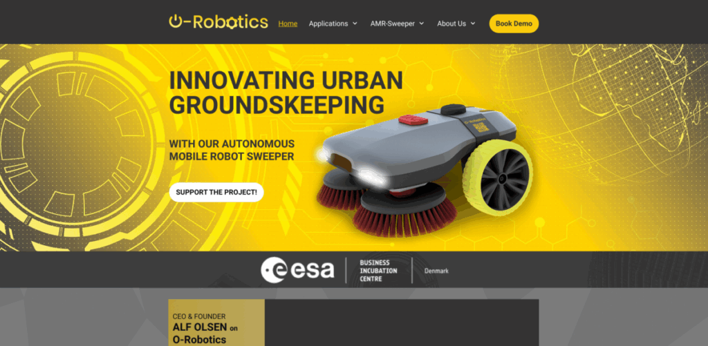 Project Sweeper Discover O-Robotics and the Innovative AMR-Sweeper Project
