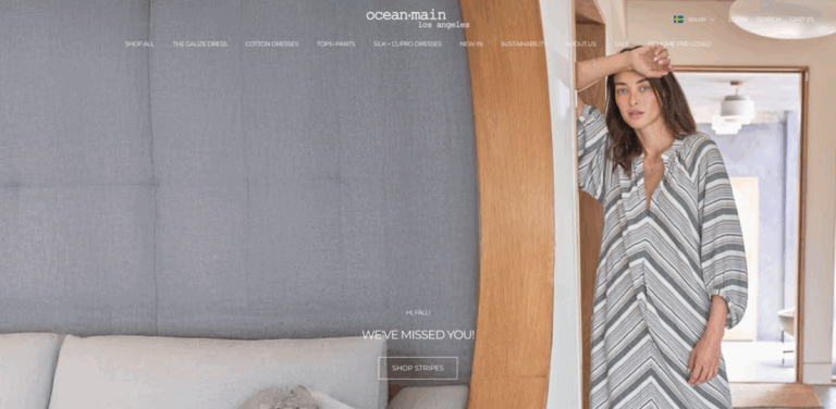 Ocean+Main: Sustainable Women’s Apparel with Ethical Practices