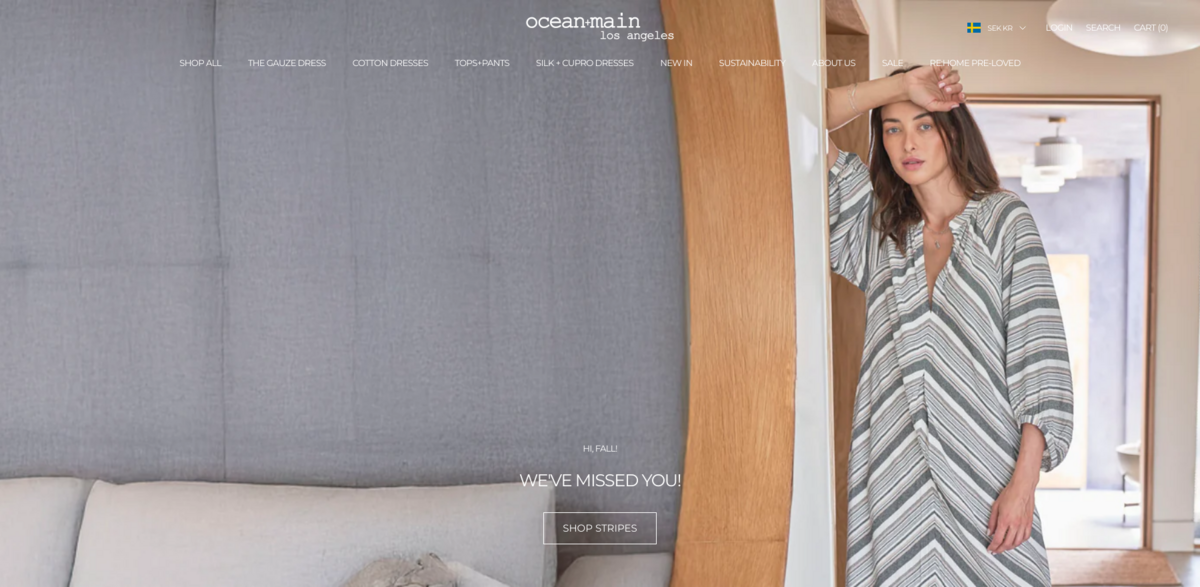 Ocean+Main: Sustainable Women’s Apparel with Ethical Practices