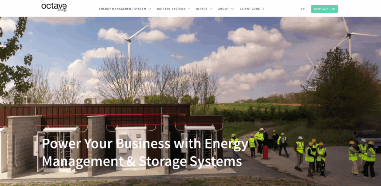 Octave Energy: Sustainable Second-Life Battery Storage Solutions for SMEs