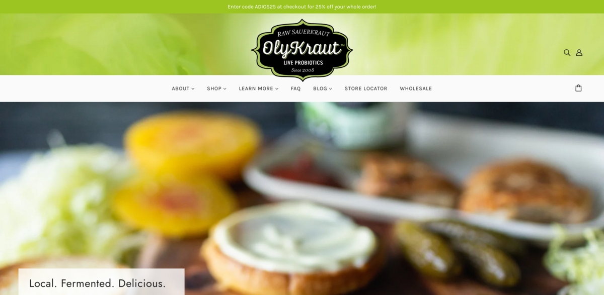 OlyKraut fermented foods