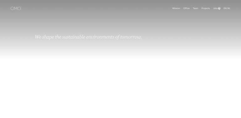 OMGEVING: Shaping Sustainable Living Environments for Tomorrow