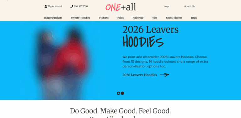 One+All Schoolwear: Ethical School Uniforms for Every Child