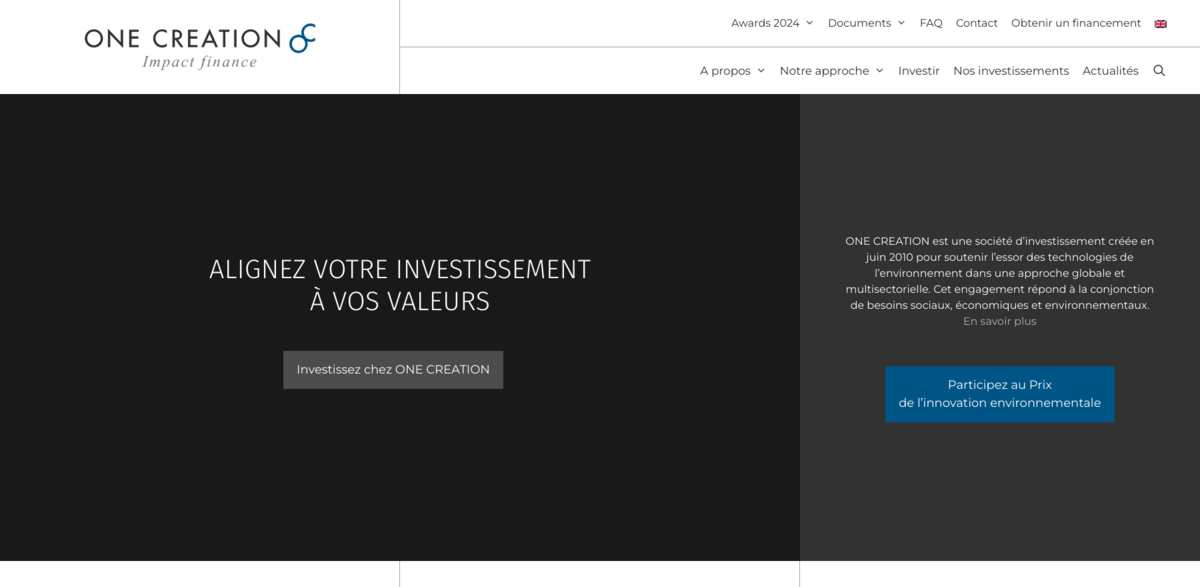 ONE CREATION investment cooperative