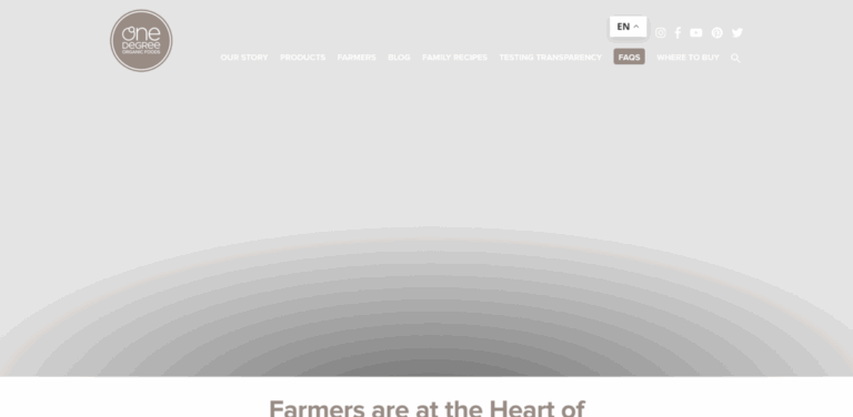 One Degree Organics: Connecting Consumers with Farmers for Transparent Food