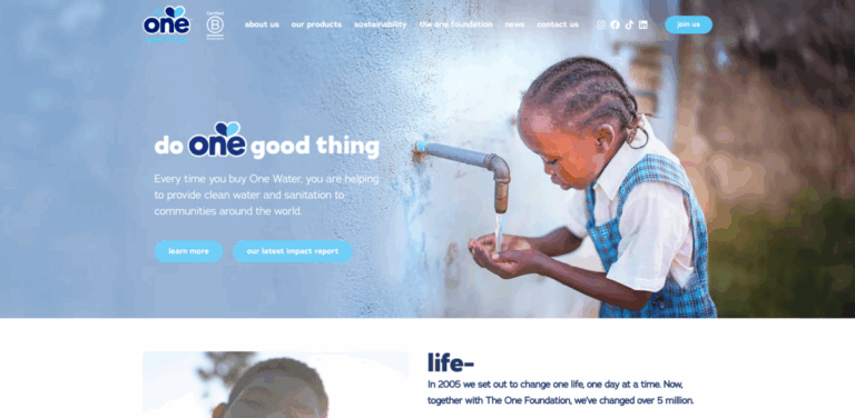 One Water: Providing Clean Water and Sanitation Worldwide
