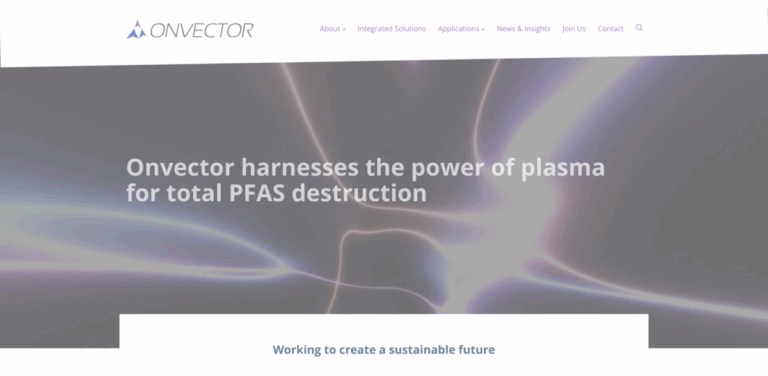 Onvector: Innovative Solutions for PFAS Remediation