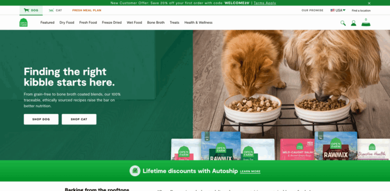 Open Farm: High-Quality, Sustainable Pet Food for Your Furry Friends
