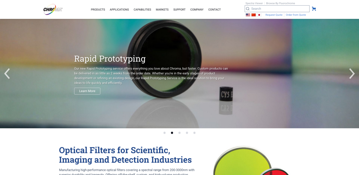 optical filter solutions